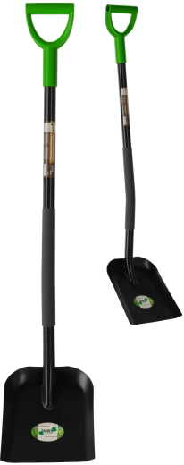 Široký čtvercový list pro sypké materiály