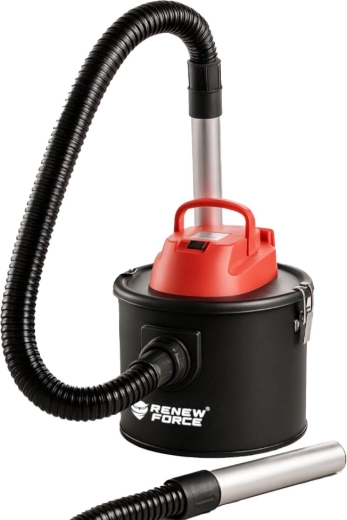 Průmyslový bezsáčkový vysavač na popel Renew Force 10 l 800 W s HEPA filtrem a rukavicemi