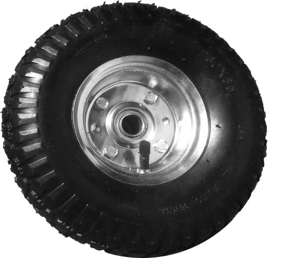 Nafukovací kolo k rudlíku 260/20 mm s kovovým diskem - 1 kus