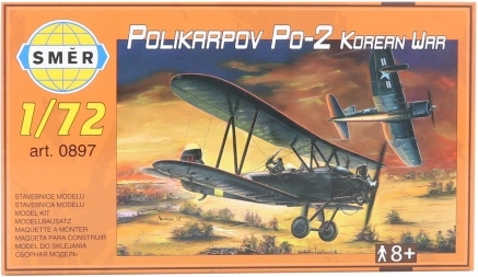 Směr model letadla Polikarpov Po-2 (korejská válka) 1:72