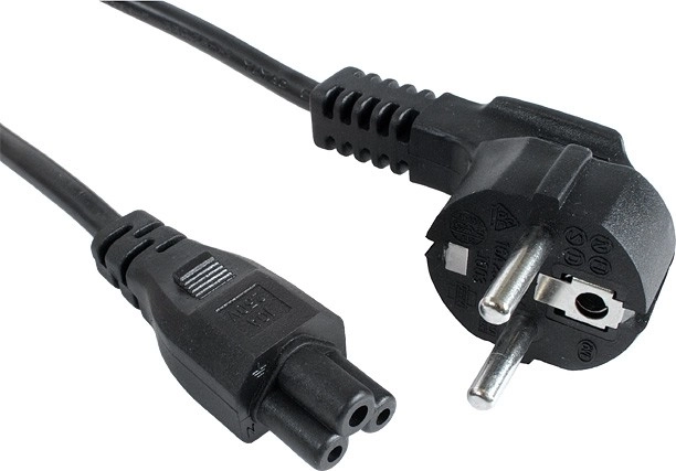 Napájecí kabel koncovka C5 (konektor konvička) 3 m