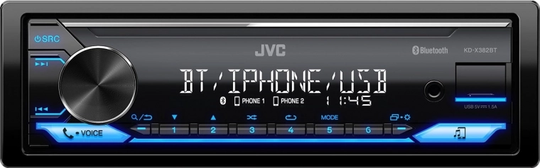 Autorádio JVC KD-X382BT s Bluetooth