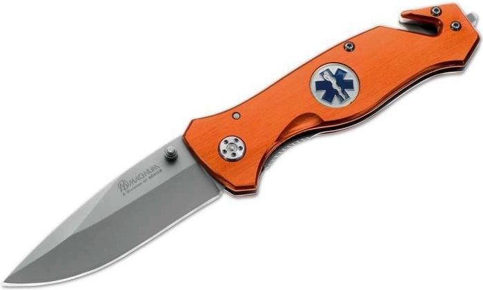 Magnum Medic záchranářský nůž 8,5 cm, oranžový hliník