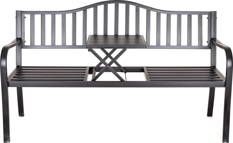 Integrovaný sklopný stolek uprostřed