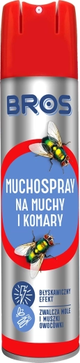 BROS Muchospray 390 insekticidní aerosol proti létajícímu hmyzu 250 ml