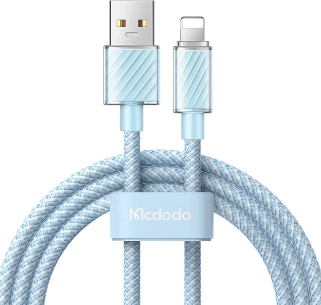 Kabel USB-A na Lightning Mcdodo 1,2 m modrý
