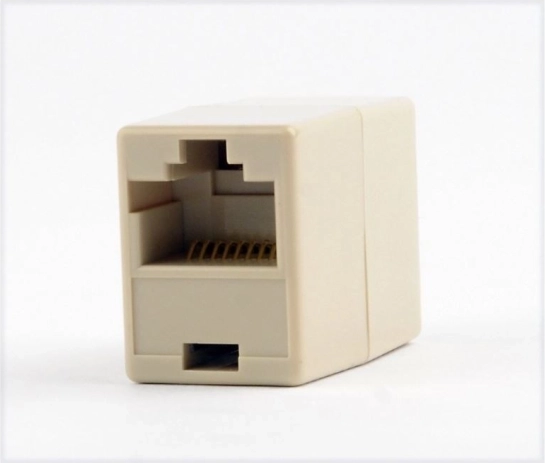 Spojka kabelu RJ45/RJ45 UTP – balení 10 ks