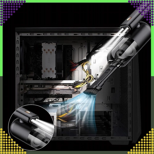 Precizní úklid elektroniky a těžko dostupných míst