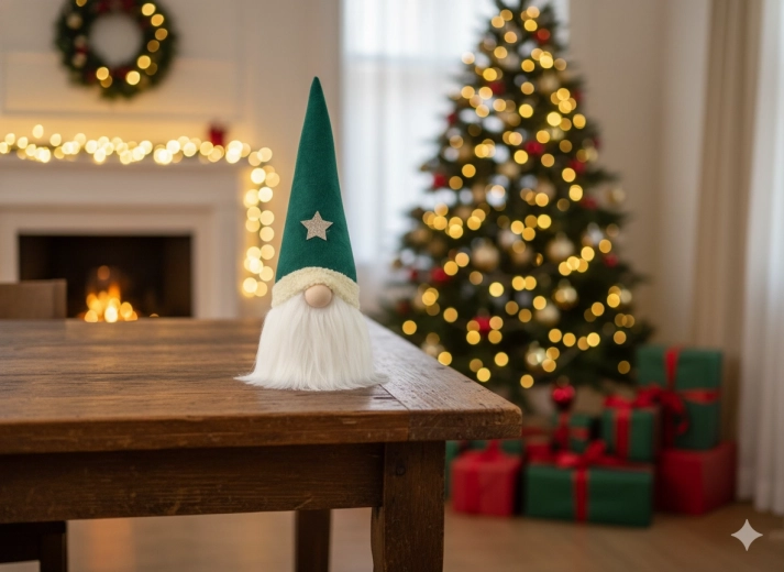 Stabilní dekorace na stůl i polici