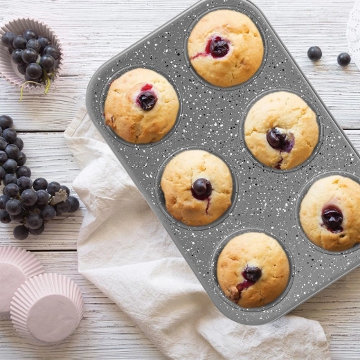 Pečení 6 velkých muffinů najednou