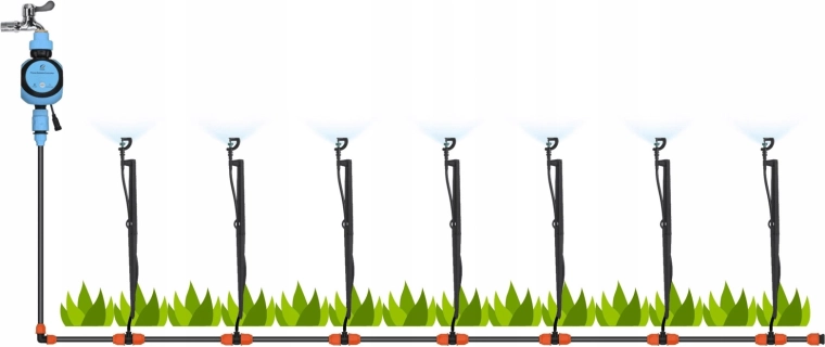 Automatická a rovnoměrná závlaha