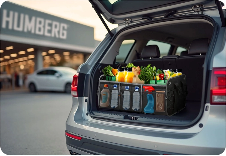 Maximální stabilita v kufru