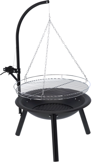 Prostorný chromovaný rošt 50 cm