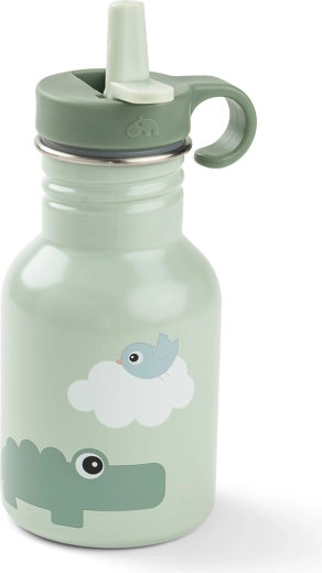 Done by Deer nerezová láhev Playground zelená 350 ml