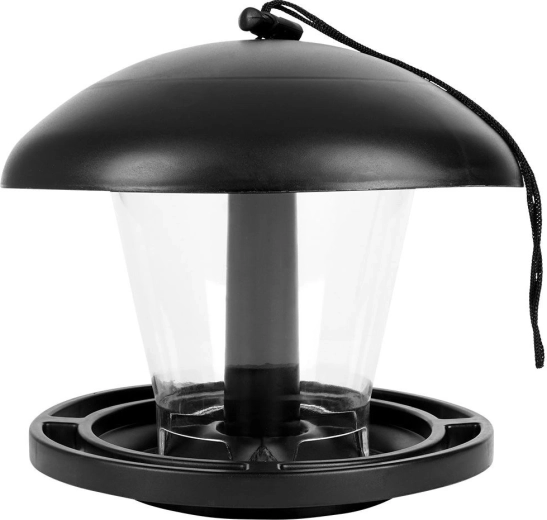 Průhledný zásobník pro rychlou kontrolu krmiva