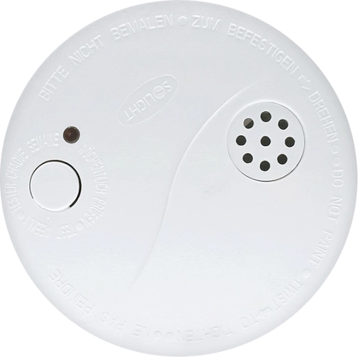 Solight detektor kouře s alarmem 85 dB bílý s 9V baterií - 1 kus