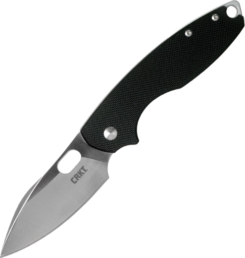 CRKT Pilar III Black kapesní nůž 7,5 cm, černý, G10