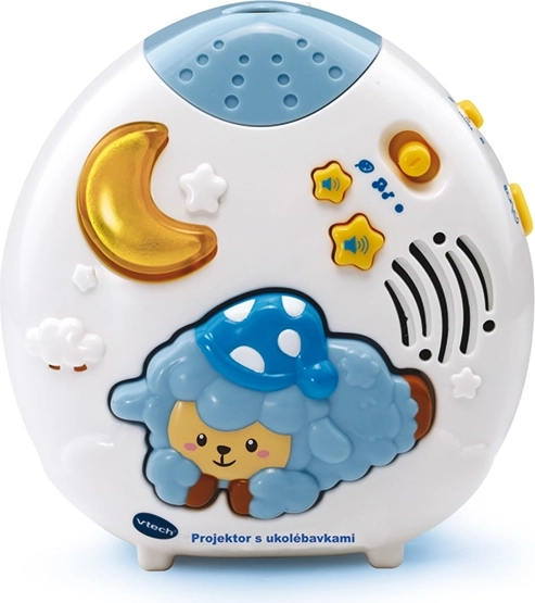 Vtech projektor s ukolébavkami a beránky na obloze
