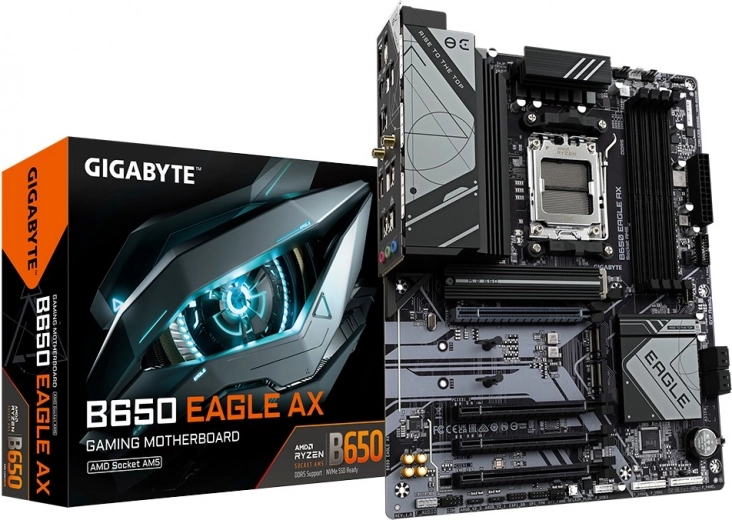 Gigabyte B650 Eagle AX – základní deska AM5 ATX s DDR5, HDMI a DisplayPort