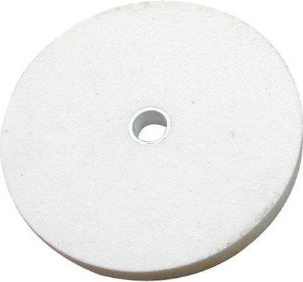 Brusný kotouč 175 × 20 × 20 mm, bílý korund, zrnitost 60