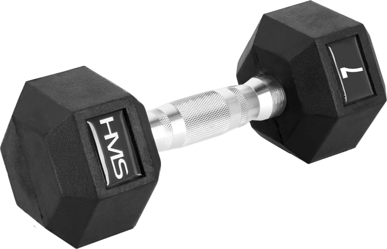 HMS Hex pro hexagonální jednoručka 7 kg