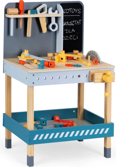 Dřevěná dílna s nástroji pro děti od ECOTOYS