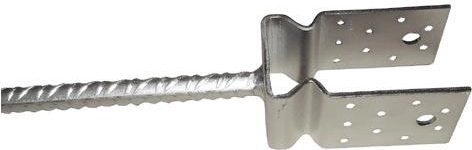 Patka kotvící do země 100 × 100 mm PROFI