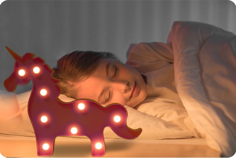 Jemné a bezpečné LED světlo bez oslnění