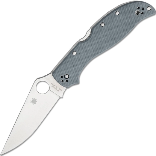 Spyderco Stretch 2 XL kapesní nůž 10 cm, satin, šedá G10