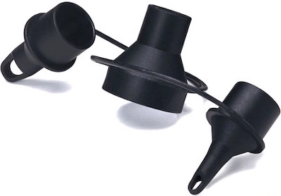 3 vyměnitelné trysky pro různé ventilky