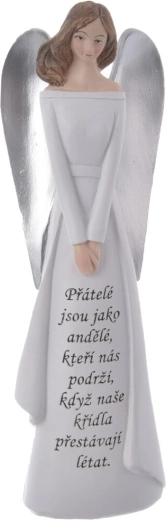 Keramický anděl přátelé
