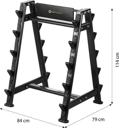 Kompaktní A‑frame design pro úsporu místa