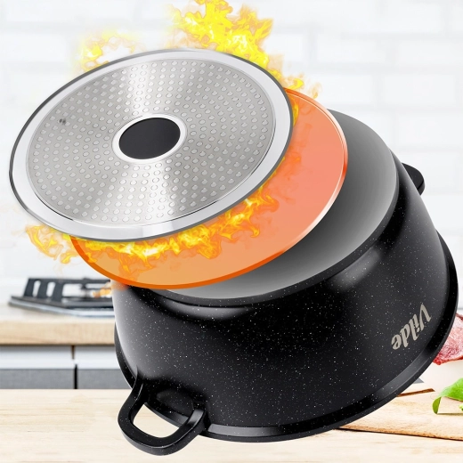 Bezpečné uchopení a kompatibilita s indukcí