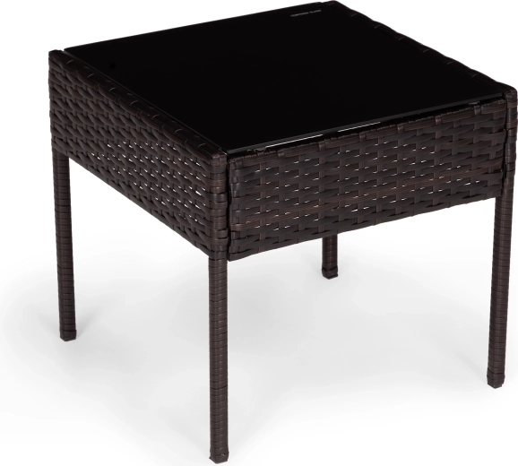 Stolek s tvrzeným sklem