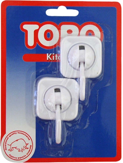 Otočný samolepicí háček (2 ks)