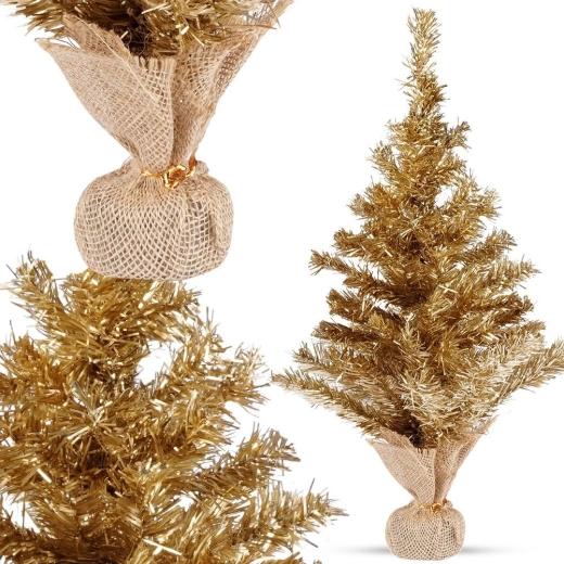 Luxusní zlatý vzhled pro sváteční atmosféru