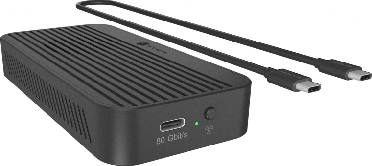ICY BOX externí box pro M.2 NVMe SSD Thunderbolt 5 80 Gb/s