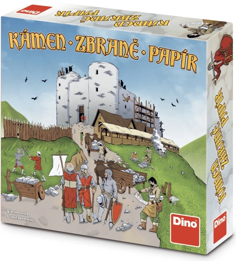 Kámen, zbraně, papír II (rodinná společenská hra)