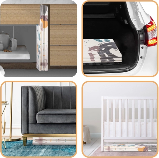 Skládací, přenosná a snadno omyvatelná