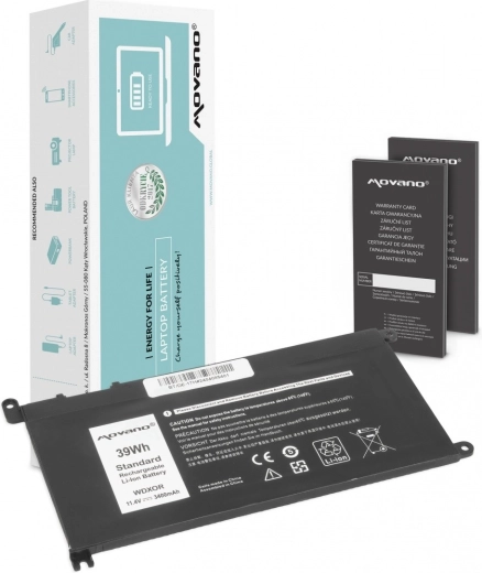 Movano baterie do notebooku Dell WDX0R 3400 mAh (39 Wh)
