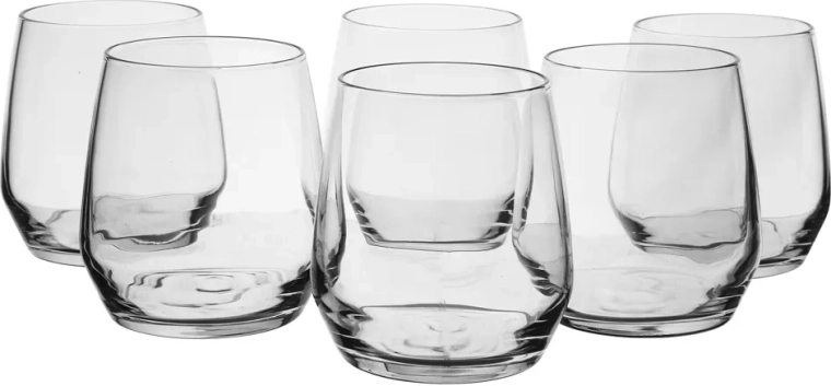 Rubin sada 6 sklenek 370 ml