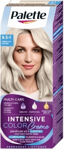 Palette Intensive Color Creme 9.5-1 stříbrně plavá 50 ml