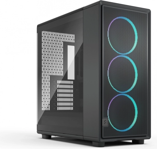 Počítačová skříň Epoch XL Black TG RGB light tint