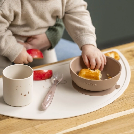 Stabilní talíř a miska s přísavkou