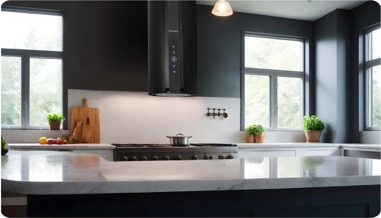 Úsporné LED osvětlení varné plochy