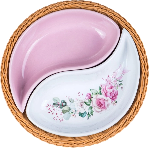 Dvě sekce pro přehledné servírování