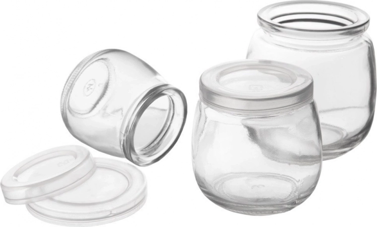 Průhledný design pro snadnou kontrolu obsahu