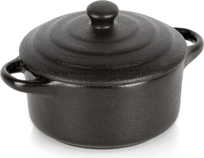 Porcelánová zapékací miska s víčkem 150 ml VILDE