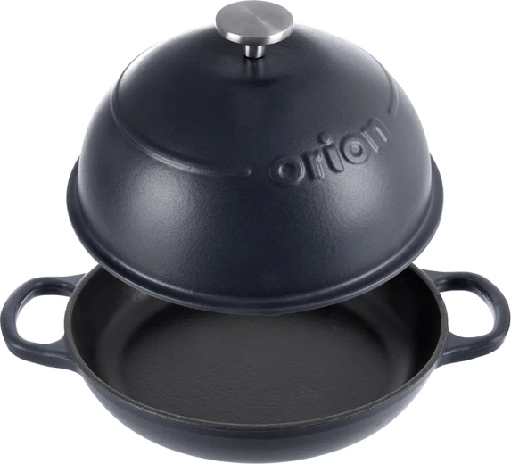 Masivní litina se smaltem pro rovnoměrné teplo