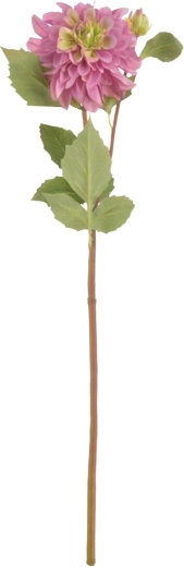 Umělá květina jiřinka růžová 60 cm